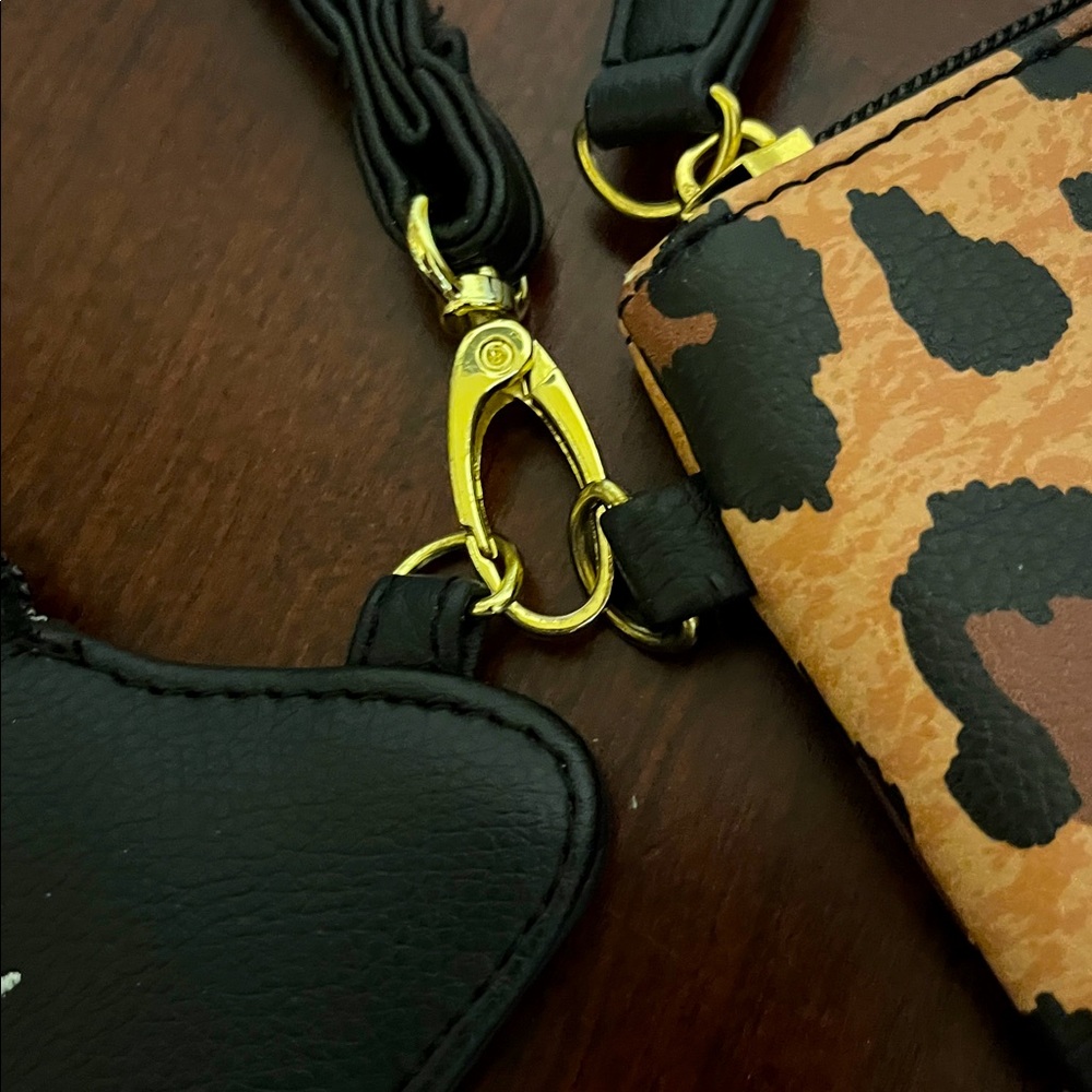 Betsey Johnson Wristlet And Cat Coin Purse - Picture 7 of 8